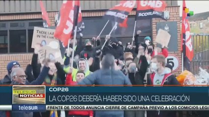 La lucha por la justicia climática continúa en Glasgow