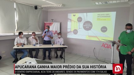 ACIA: Apucarana ganha maior prédio da sua história; veja