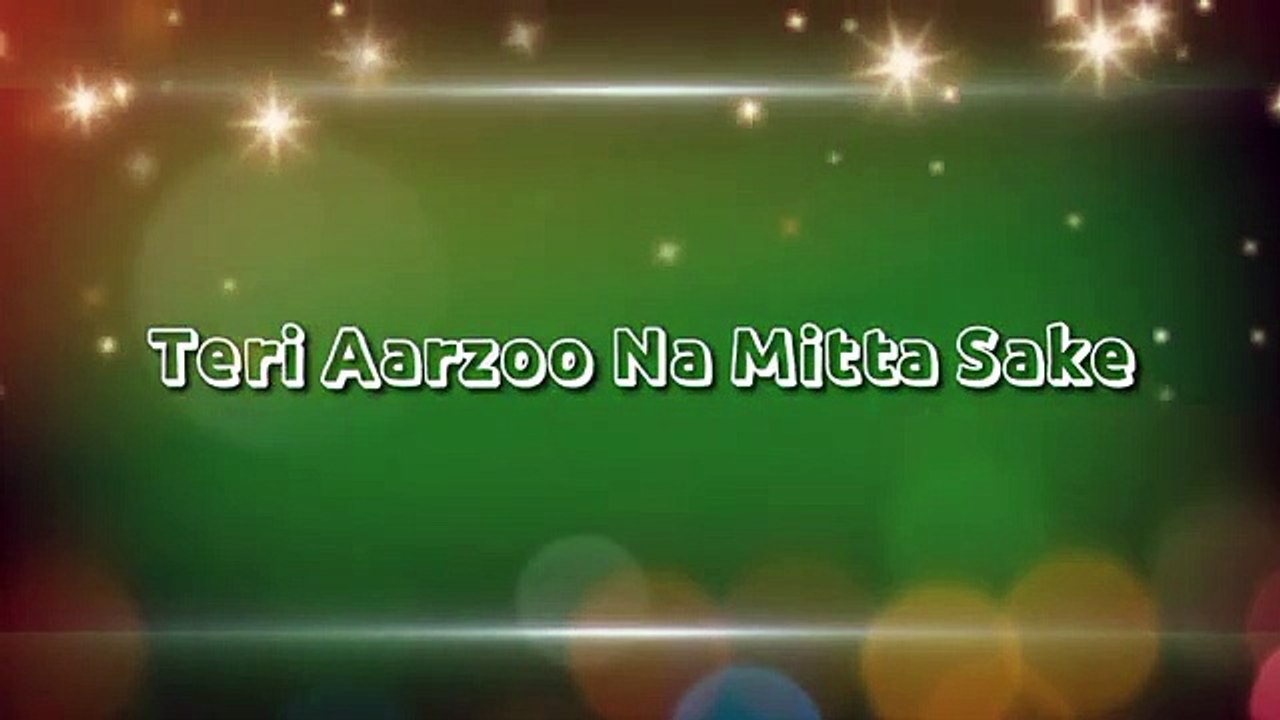 Teri Arzoo Na Mitta Sake - Qurban Song Lyrics - 2021