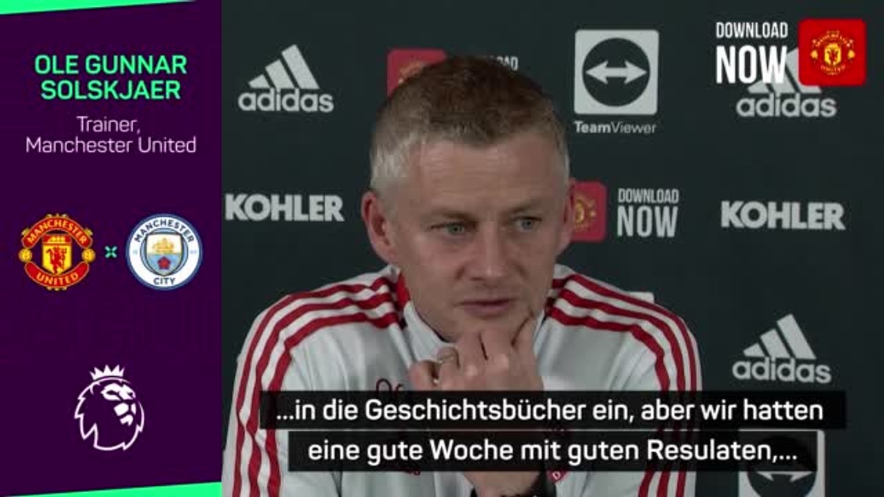 Solskjaer: “Jeder weiß, was auf dem Spiel steht”