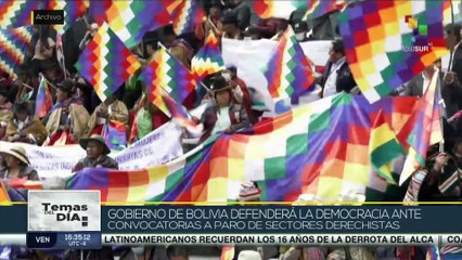 Bolivia: Movimientos sociales rechazan desestabilización convocada por sectores  de la derecha