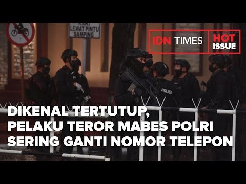 DIKENAL TERTUTUP, PELAKU TEROR MABES POLRI SERING GANTI NOMOR TELEPON