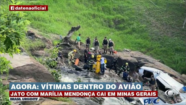 Avião onde estava Marília Mendonça caiu na cidade de Piedade de Caratinga, interior de Minas Gerais.