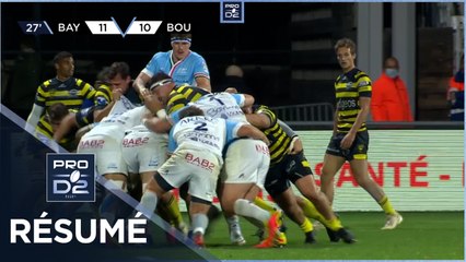 PRO D2 - Résumé Aviron Bayonnais-Stade Montois:14-33 - J10 - Saison 2021/2022