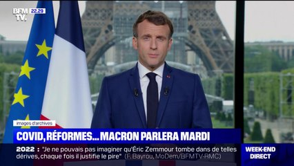 Covid-19: Emmanuel Macron s’exprimera mardi à 20h lors d’une allocution