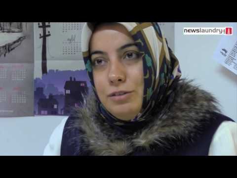 ''We're not the prisoners of the head scarf but prisoners of the gaze,' says Meryem İlayda Atlas