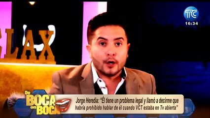 Jorge Heredia asegura que fue amenazado por un famoso: ¿de quién se trata?