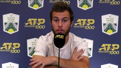 ATP - Rolex Paris Masters 2021 - Hugo Gaston : "D'entendre son nom comme ça, c'était incroyable !"