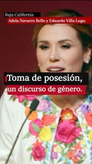 Toma de posesión, un discurso de género.