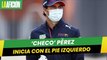 'Checo' Pérez protagoniza choque en primeras prácticas del Gran Premio de México