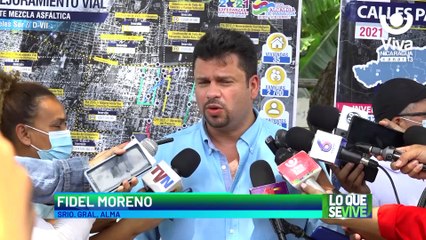 Alma inauguró nuevo proyecto vial en el barrio Laureles Sur