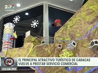 Sistema Teleférico Waraira Repano reabre sus puertas después de más de 90 días de mantenimiento