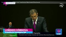 Lorenzo Córdova justifica presupuesto del INE 2022