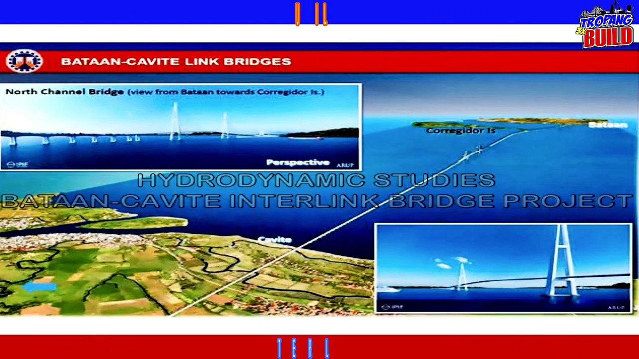 HYDRO-DYNAMIC STUDIES  l BATAAN - CAVITE INTERLINK BRIDGE PROJECT NEWS UPDATE l MEGA-BRIDGE PROJECT