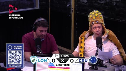 Jornada Esportiva 98 - Londrina x Cruzeiro 05/11/21