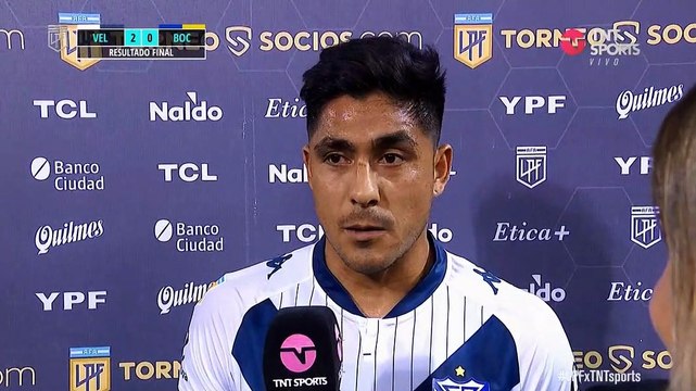 Jugador del partido motomel Federico mancuso - Torneo Liga Profesional de Futbol 2021: Velez 2 - 0 Boca (2do Tiempo) Resultados Finales