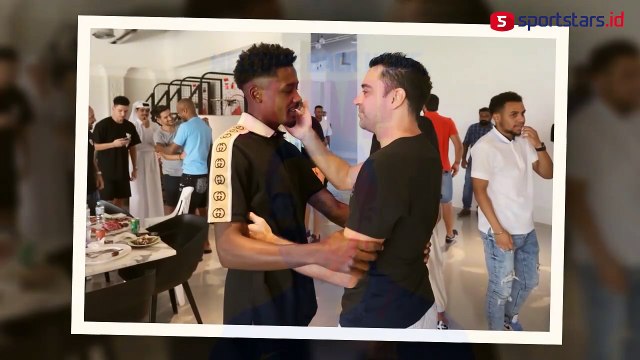 Resmi Melatih Barcelona, Air Mata Xavi Iringi Perpisahan dengan Pemain Al-Sadd