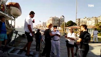 ميناء بورسعيد يستقبل اليخت السياحي Running on waves