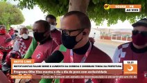 Mototaxistas fazem alerta à população após falso mototaxista assediar mulher na cidade de Sousa