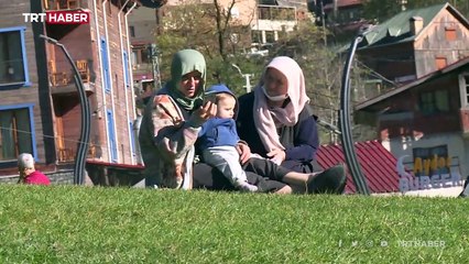 Ayder Yaylası sonbaharın güzelliğine büründü