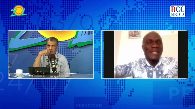 Matheus Estime miembro de la Federación de Estudiantes Haitianos en RD, externa planteamientos