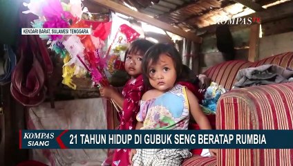 21 Tahun Tinggal di Gubuk Beratap Rumbia, Keluarga: Berharap Dapat Kehidupan Lebih Baik