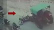 Mishap! Jhunjhunu: Tractor crosses over bike