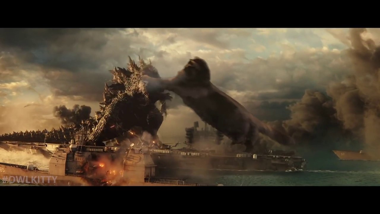 Godzilla vs Cat OwlKitty Parody 