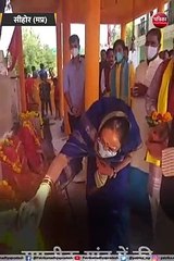 गृहग्राम जैत पहुंचे सीएम शिवराज