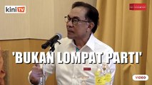 DUN Melaka dah bubar, jadi tiada isu Adun lompat parti - Anwar