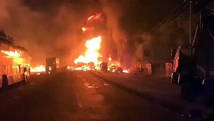 Explosão de um depósito de combustível na Serra Leoa faz 80 mortos