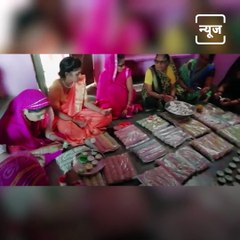 Muslim Women Spread Message Of Religious Unity By Making Diwali Lamps For Ayodhya
