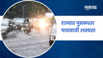 Pune ;  राज्यात मुसळधार पावसाची शक्यता ; हवामान खात्यानं दिला इशारा ;पाहा व्हिडीओ