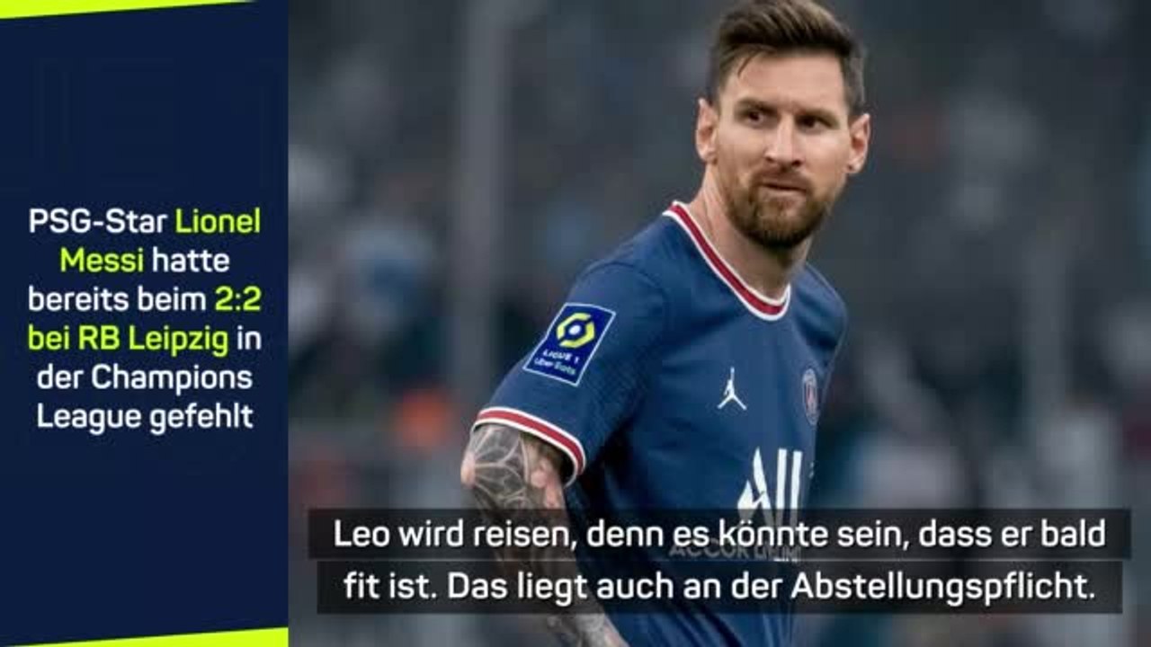 Pochettino: Messi wird auch in Ligue 1 fehlen