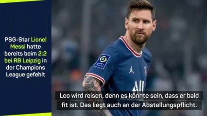 Pochettino: Messi wird auch in Ligue 1 fehlen