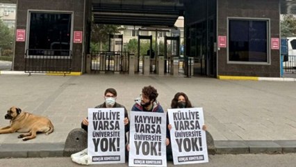 YÖK’ü protesto ettiler, gözaltına alındılar