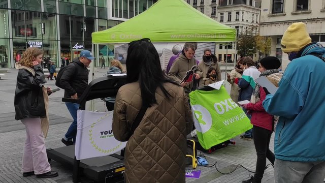 COP26: marche pour le climat à Bruxelles