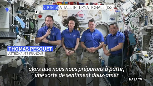 ISS: l'astronaute Thomas Pesquet de retour sur Terre lundi