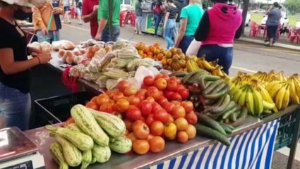 Feirinha do Produtor ocorre neste sábado ao lado da Prefeitura