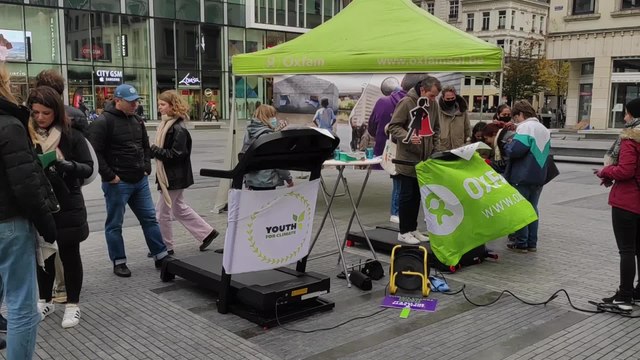 COP26: des citoyens ont marché pour le climat depuis Bruxelles