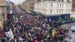 Cop26 Climate change protesters on move through Glasgow today Saturday