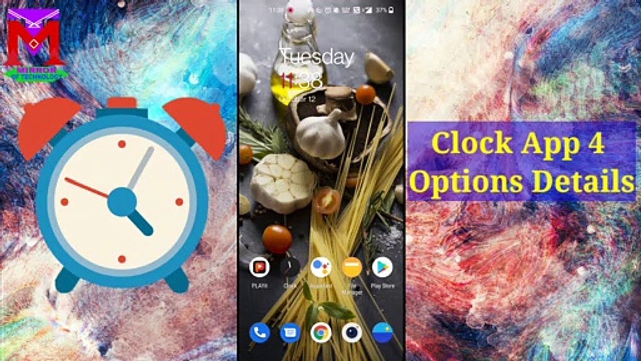 Mobile Ke Clock App 4 Options Se Sikhe Alarm , Timer , Stopwatch Lagana || World Clock Kaise Dekhe