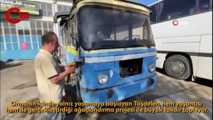 Nostaljik minibüslere ikinci baharı yaşatıyor, telefonları susmuyor