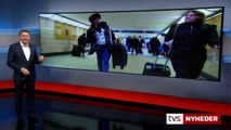 Ingen trængsel i juledagene på togstationerne | Juletrafik | DSB | Tony Bispeskov | Fredericia | 23 December 2020 | TV SYD - TV2 Danmark
