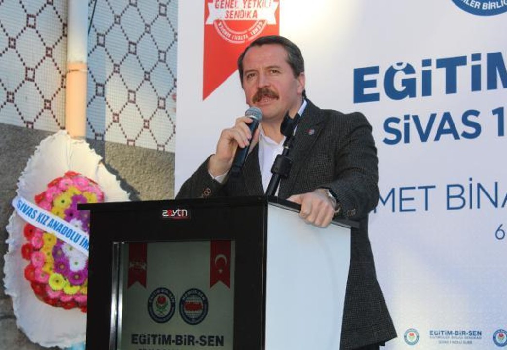 SEN GENEL BAŞKANI YALÇIN, SİVAS ŞUBE BİNASININ AÇILIŞINI GERÇEKLEŞTİRDİ