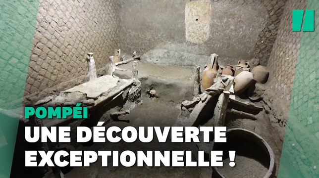 À Pompéi, rare découverte d'une chambre d'esclaves