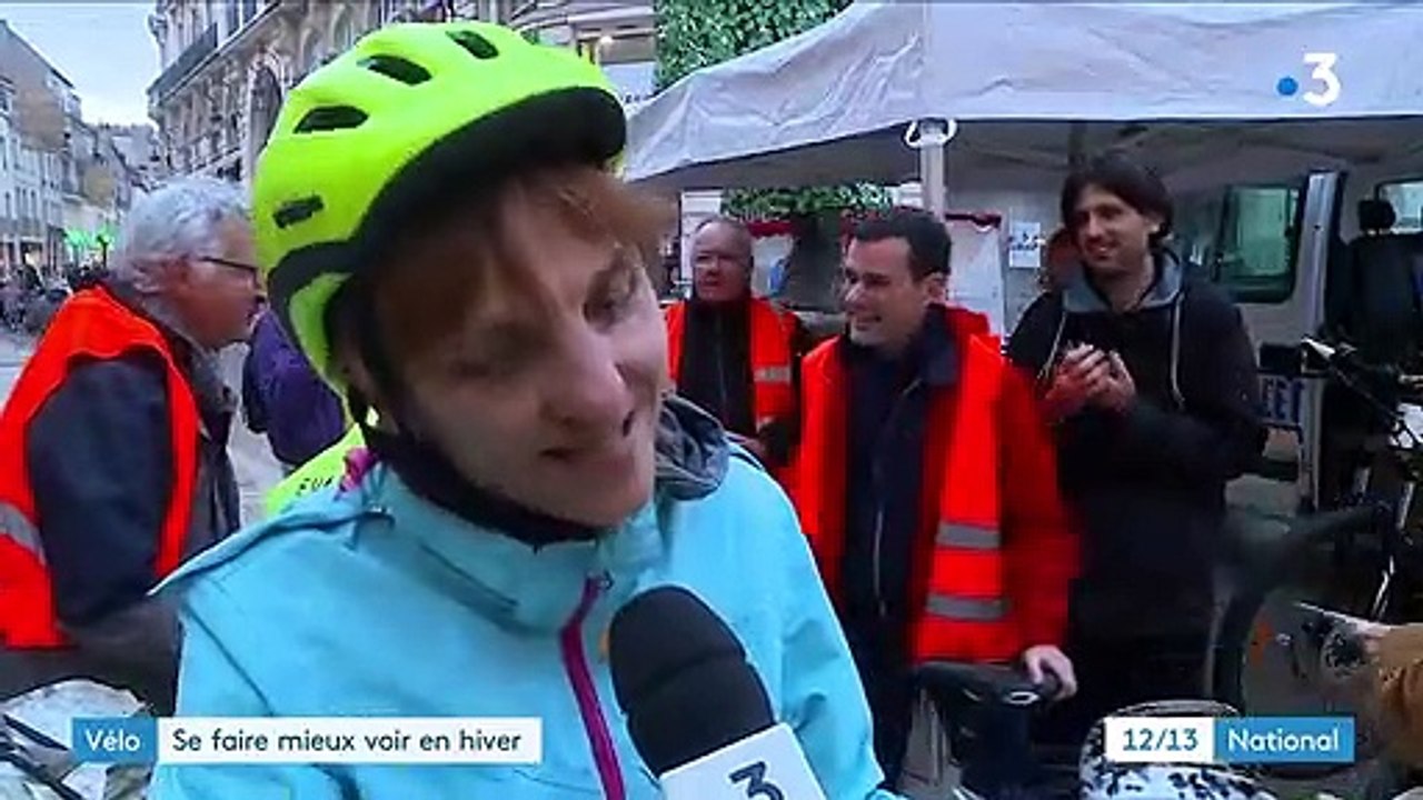 Côte-d'Or : une campagne de sensibilisation à la sécurité pour les cyclistes de nuit