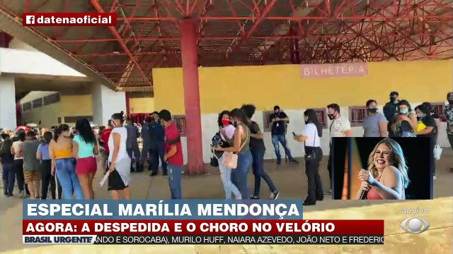Entenda com funciona a chegada de fãs no velório de Marília Mendonça. O repórter Matheus Oliveira está em Goiânia e atualiza as informações