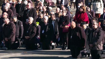 Pédocriminalité : à Lourdes, les évêques font "mémoire" aux victimes et se repentent