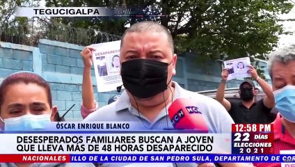 ¡Tras casi 48 horas desaparecido! Desesperados familiares buscan a joven capitalino